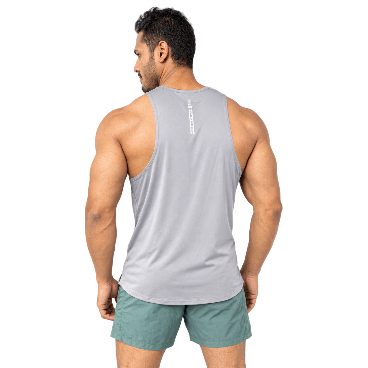 Stretch Fabric-Gym Tank Top