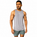 Back Elastic Gym Tank Top Monsoon Colour