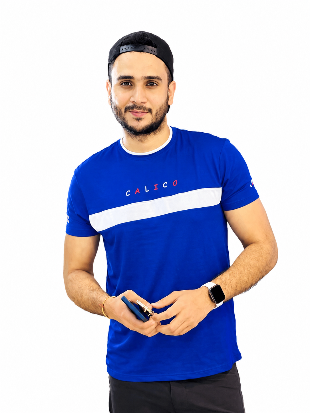 Active Wear Men T-Shirt - Royal