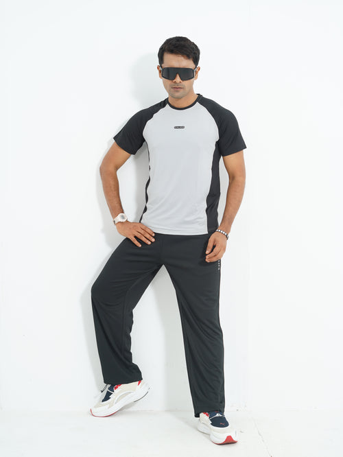 Active Wear Men T-Shirt - Light Grey