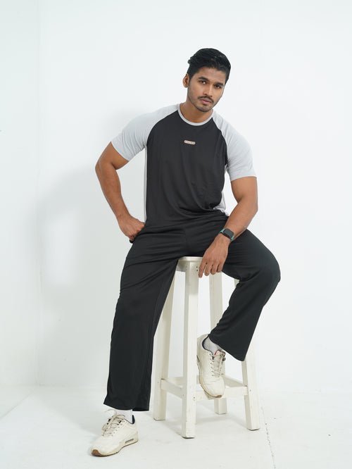 Active Wear Men T-Shirt - Light Grey