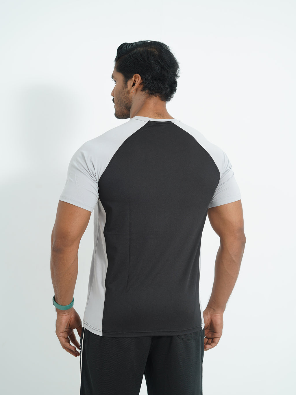 Active Wear Men T-Shirt - Light Grey
