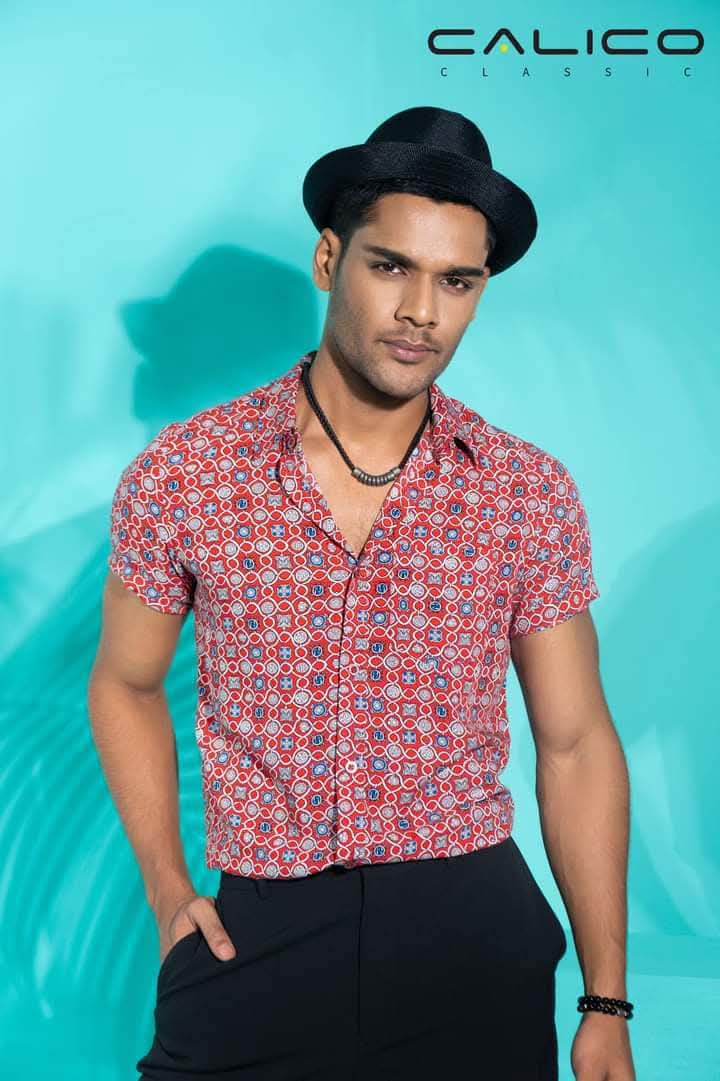 Trendy Summer Printed Shirt For Men - Cordovan