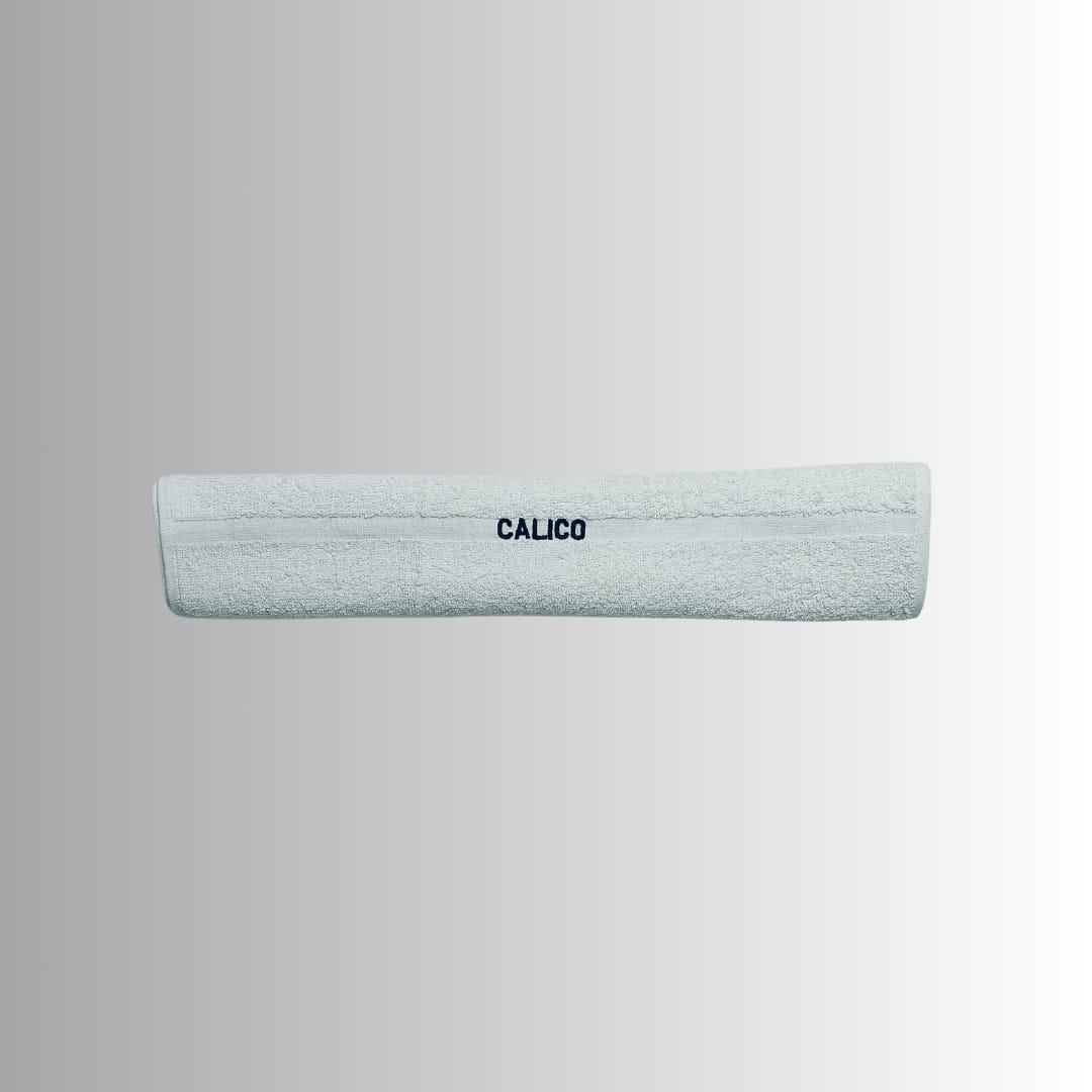 Sweat Absorption Athletic Headband - White