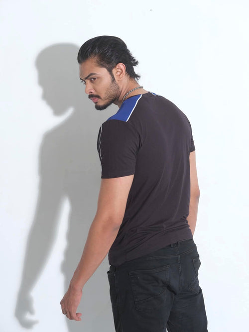 Active Wear Men T-Shirt - Black