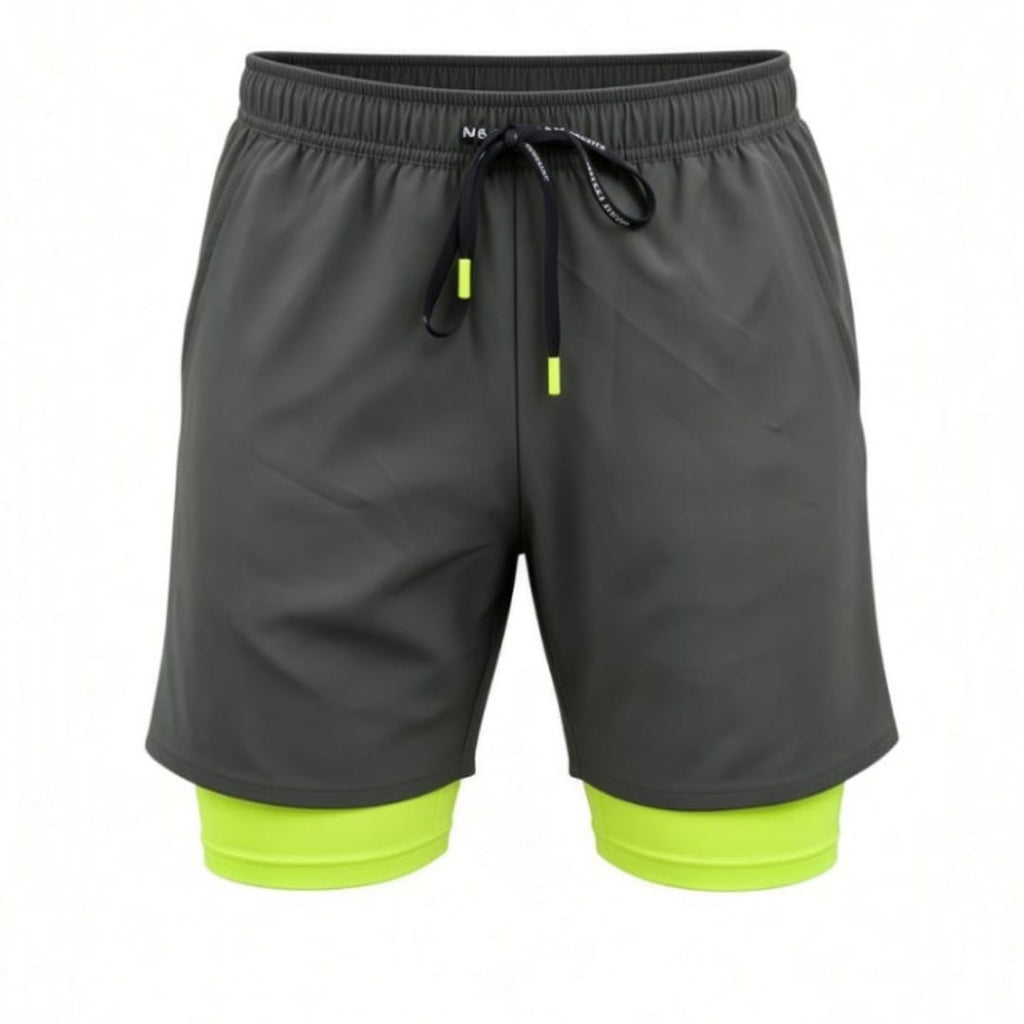 Workout Shorts For Men - Olive