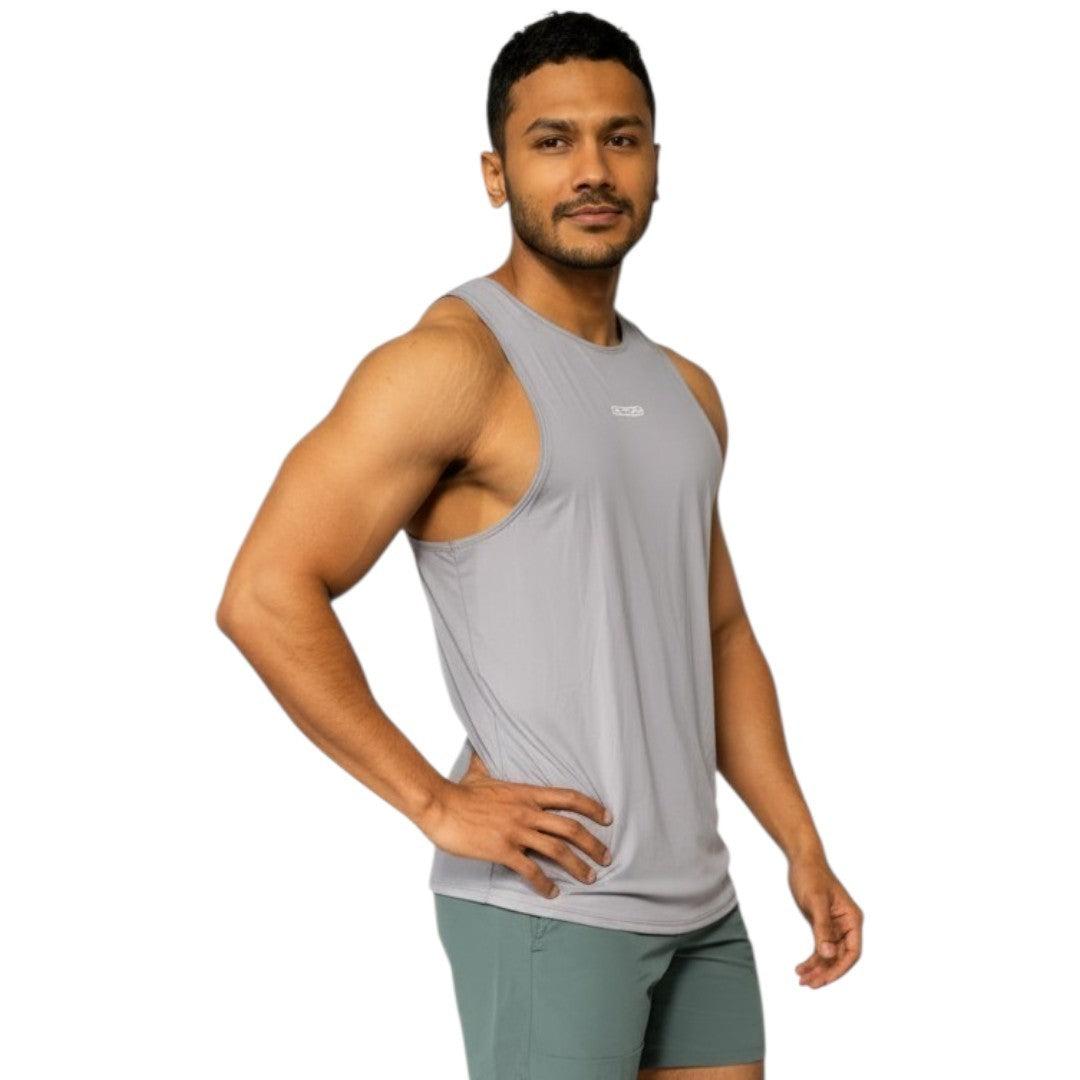 Stretch Fabric-Gym Tank Top