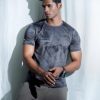 Grey Black T-shirt for Men