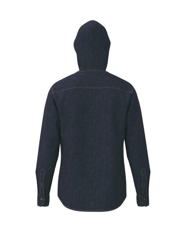 Winter Hoody Jacket For Men Denim 2