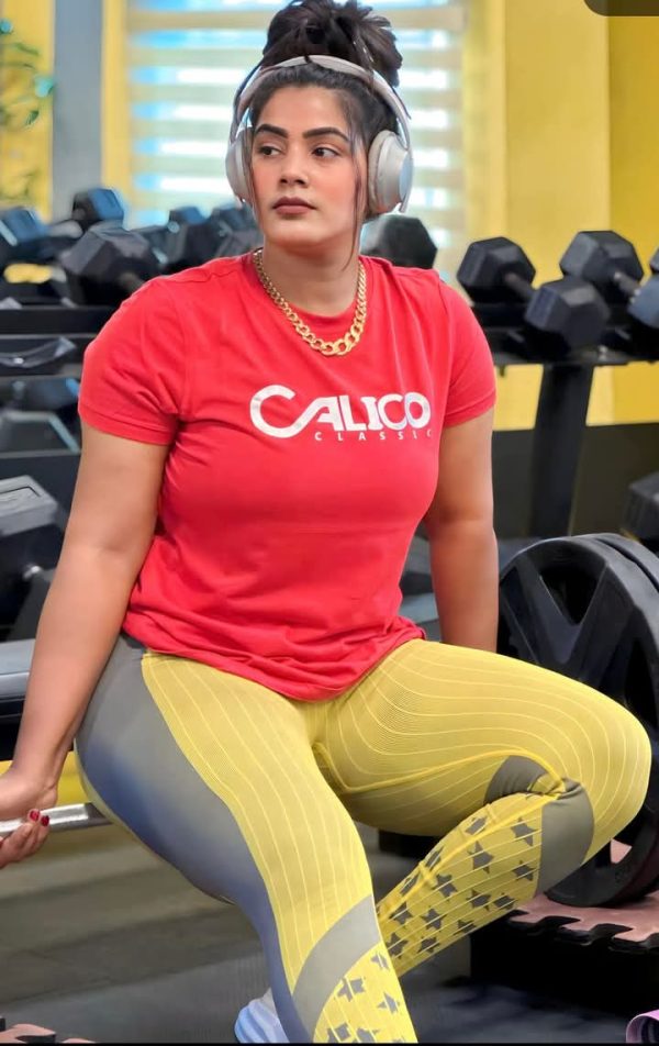 Red T-shirt with Afsan Print