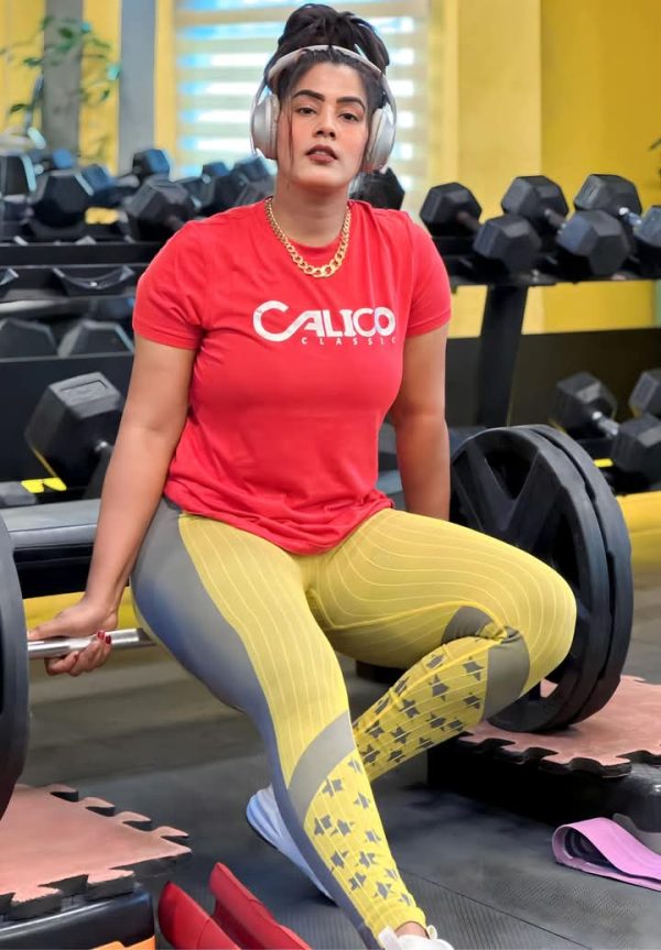Red T-shirt with Afsan Print