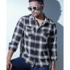 Winter Check Shirt (Grey White)