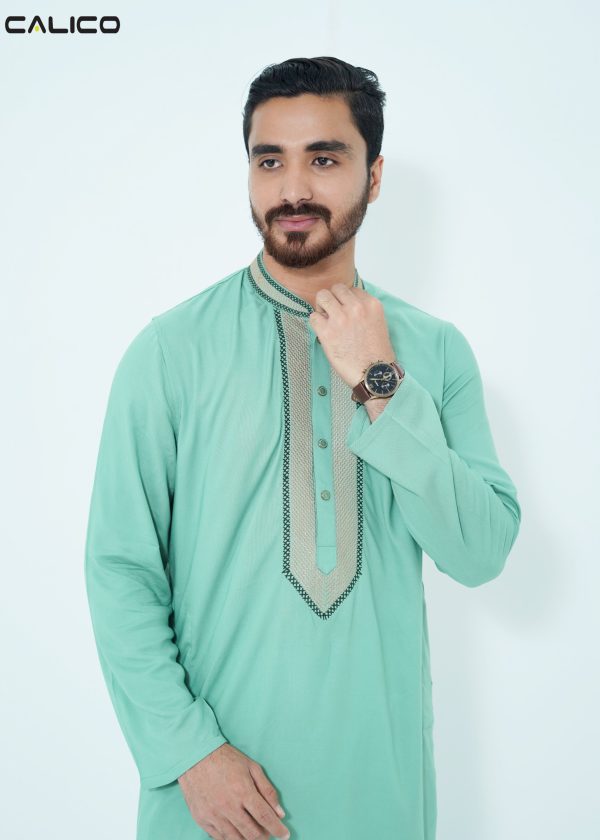 Calico Viscose Panjabi CP2
