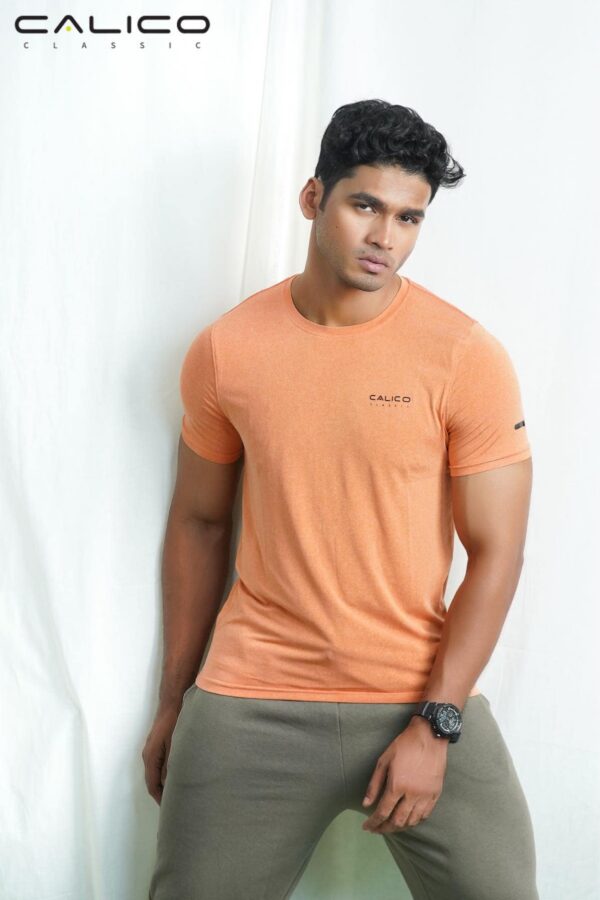 Heather Orange T-shirt for Men