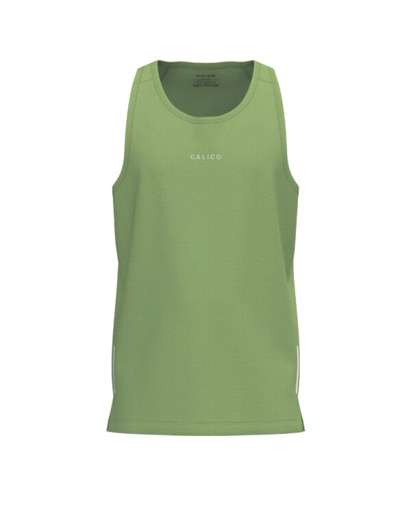 Men's Gym Stringer Tank Tops Y-Back (Mint)