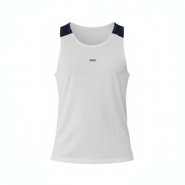 Premium Cut & Sew Tank Top-white